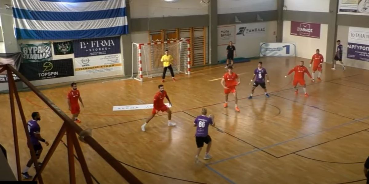 Νίκη για τον Διομήδη Άργους στην 4η αγωνιστική της Handball Premier (βίντεο)