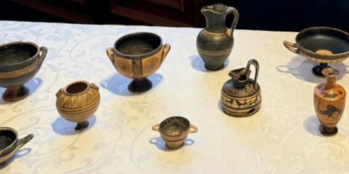 Επαναπατρίστηκαν μετά από πολλά χρόνια αρχαία αγγεία που είχαν κλαπεί από το Άργος