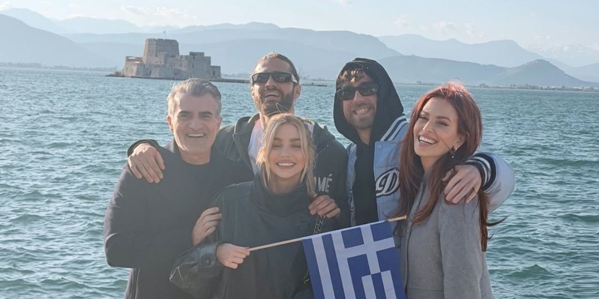 Η Σίσσυ Χριστίδου χαλάρωσε στο Ναύπλιο με την παρέα της!