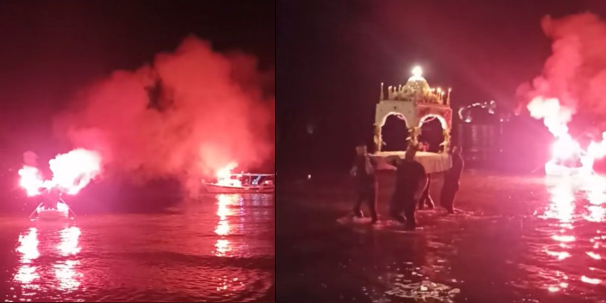 Τολό Αργολίδας: Μοναδικές στιγμές με τον Επιτάφιο μέσα στη θάλασσα!