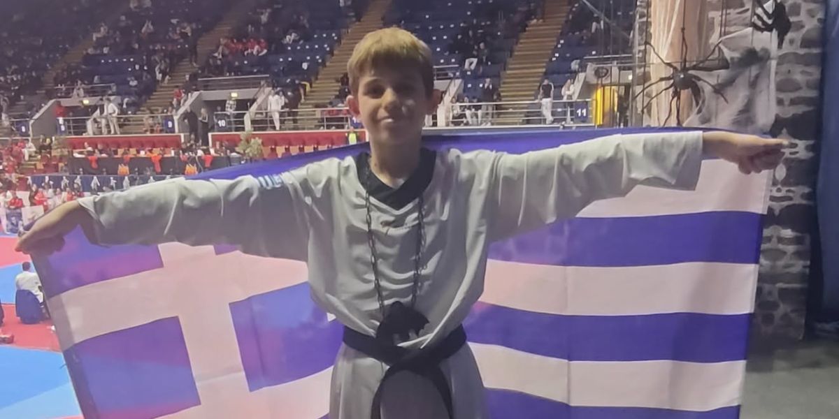 Ο Άγγελος Μαρουλάς από την Ερμιόνη κατέκτησε ξανά μετάλλιο στο Taekwondo