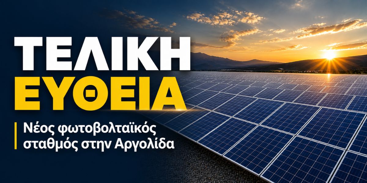 Σε τροχιά υλοποίησης νέος φωτοβολταϊκός σταθμός στην Αργολίδα